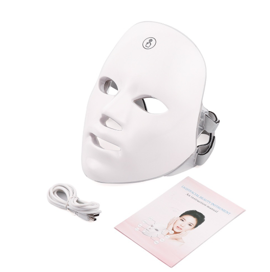 Masque Luminothérapie 7 Couleurs — Rituel Lumière Soie