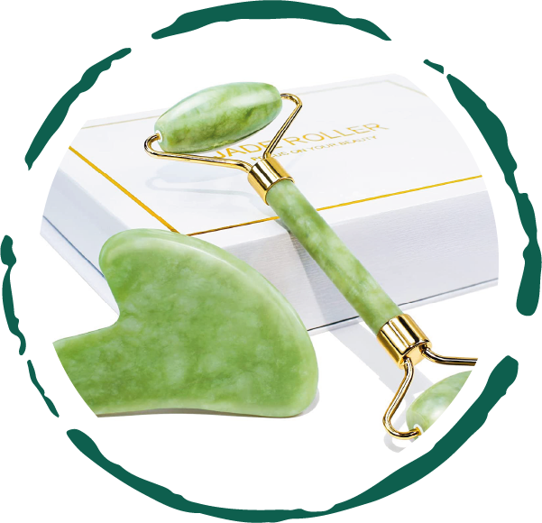 Coffret Rituel Jade — Gua Sha & Rouleau Visage
