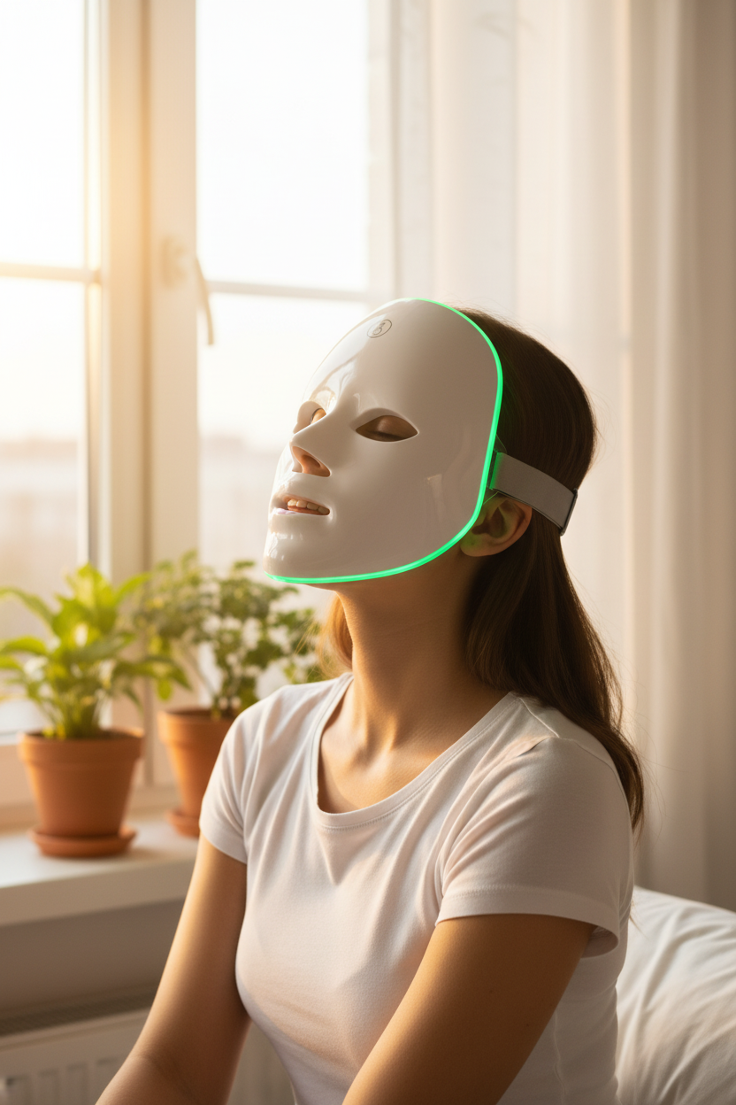 Femme masque soleil